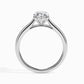 50 Pointer Pear Lab Diamond Sole Solitaire Ring