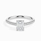 Bingle 1ct Emerald Lab Diamond Ring