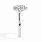 1ct Heart Halo Lab Diamond Welkin Ring