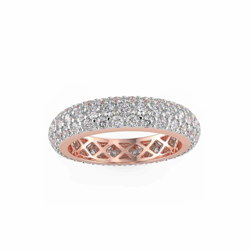 Mass Lab Grown Diamond Eternity Ring