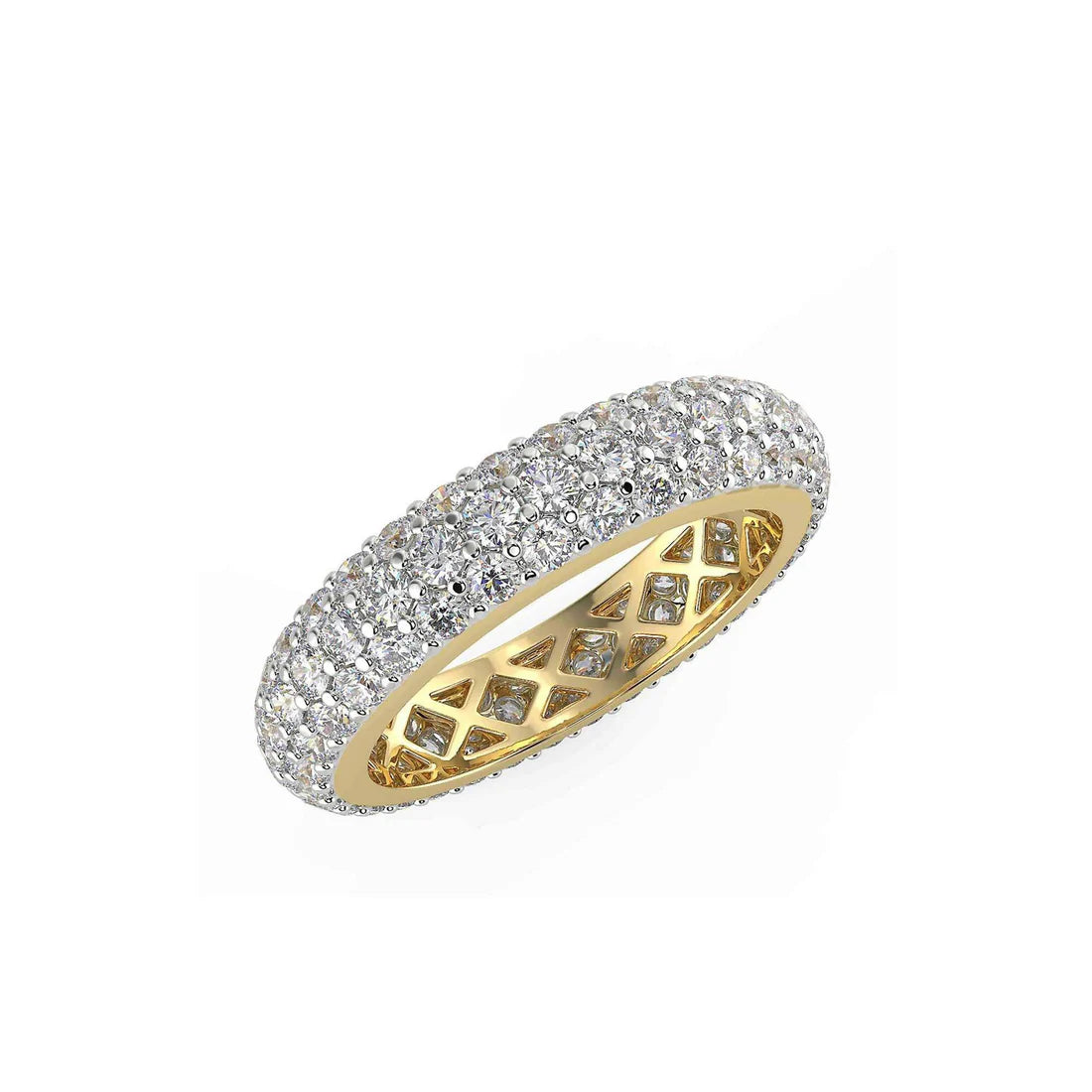 Mass Lab Grown Diamond Eternity Ring