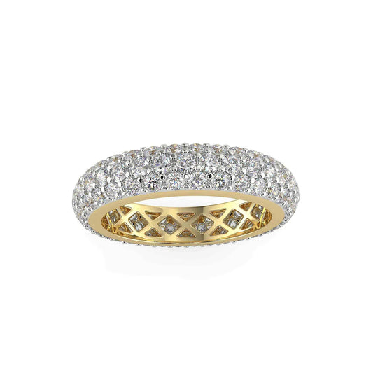 Mass Lab Grown Diamond Eternity Ring