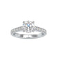 Emelia 1.25ct Round Lab Diamond Engagement Ring