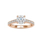 Emelia 1.25ct Round Lab Diamond Engagement Ring