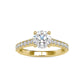 Emelia 1.25ct Round Lab Diamond Engagement Ring