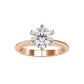 Floret 1.50ct Round Lab Diamond Ring
