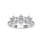Communal Lab Grown Diamond 3 Stone Ring