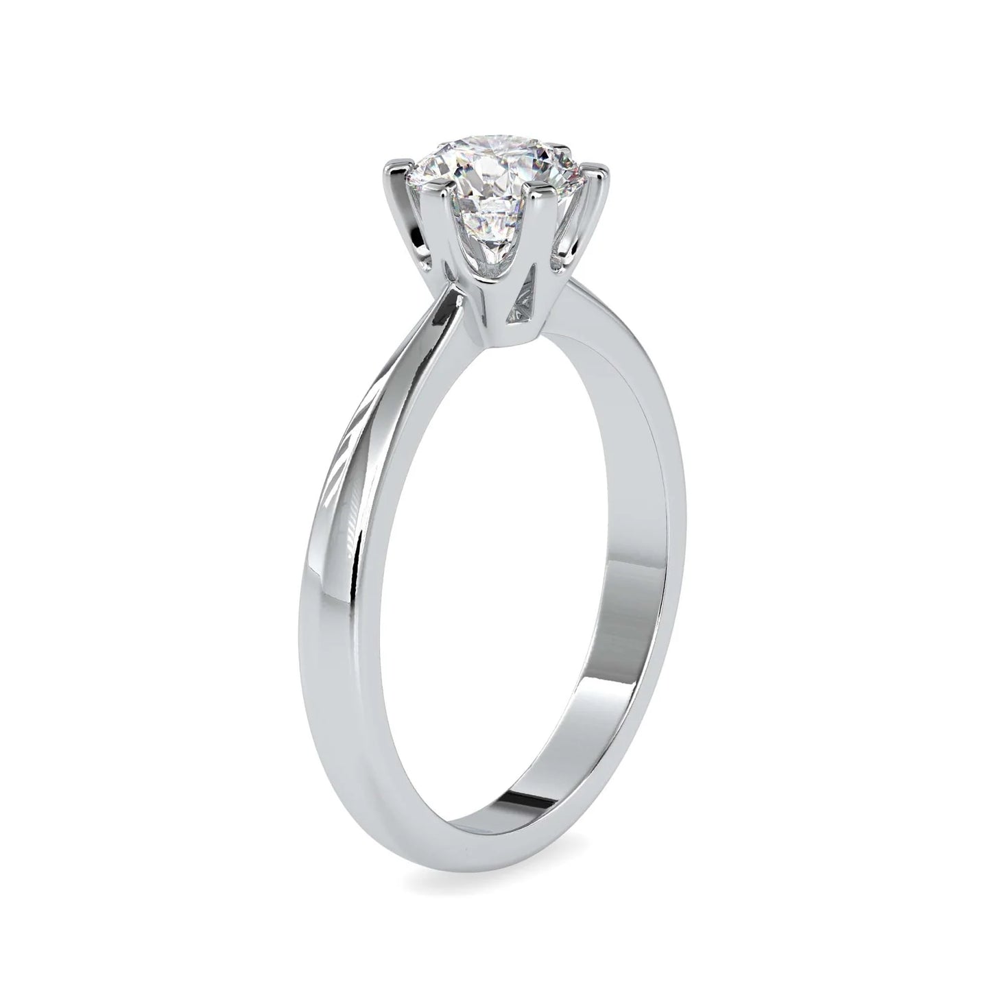Bianca 0.90ct Round Lab Diamond Ring
