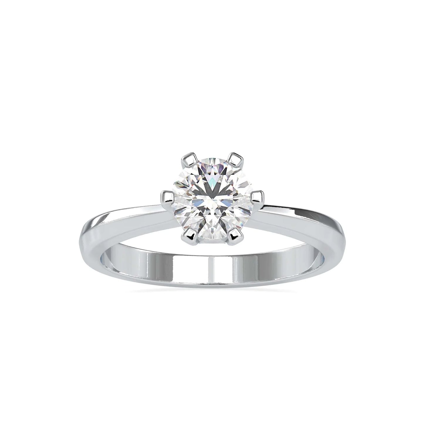 Bianca 0.90ct Round Lab Diamond Ring