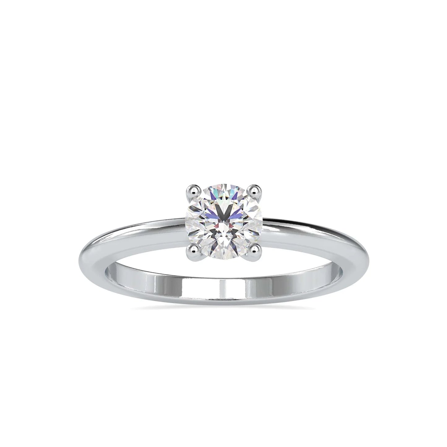 Charlotte 0.55 Pointer Round Lab Diamond Ring