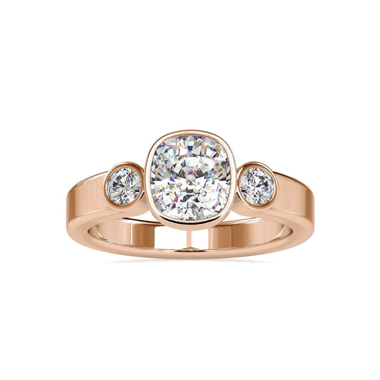 Triumvirate Lab Grown Diamond 3 Stone Ring