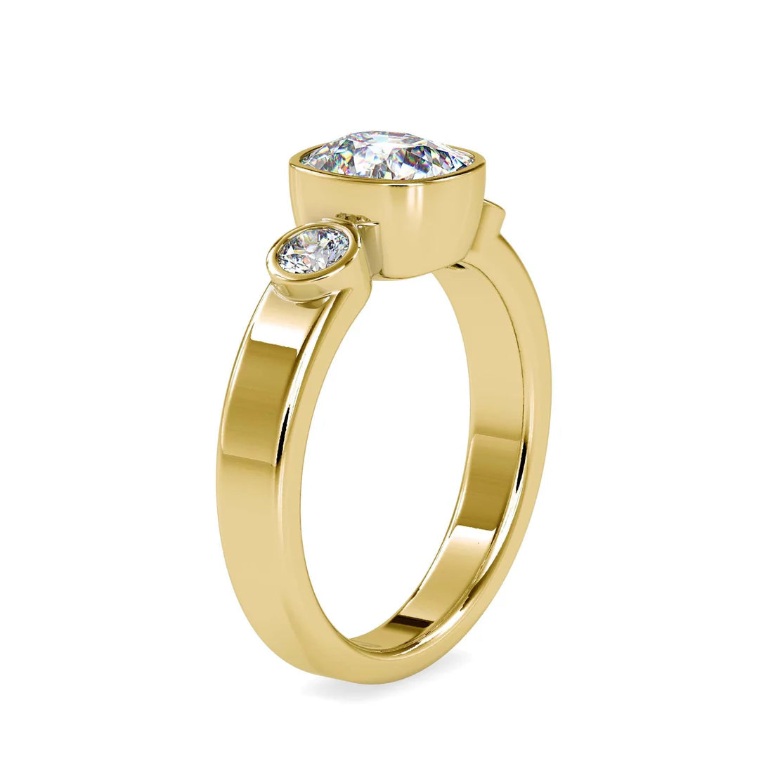 Triumvirate Lab Grown Diamond 3 Stone Ring