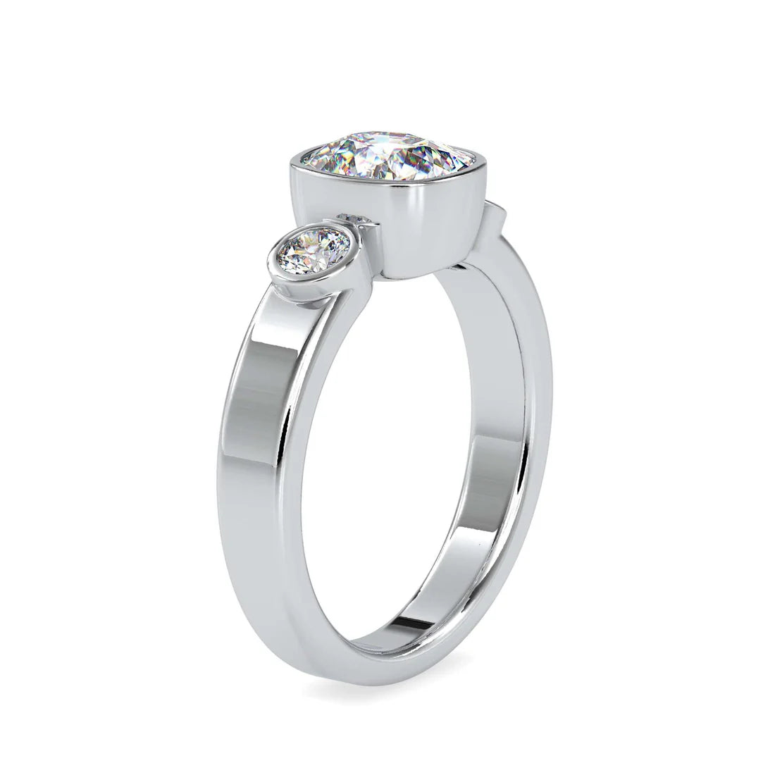Triumvirate Lab Grown Diamond 3 Stone Ring