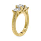 Triplicate Lab Grown Diamond 3 Stone Ring