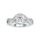 Infinity 1.05ct Round Lab Diamond Ring
