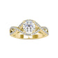Infinity 1.05ct Round Lab Diamond Ring