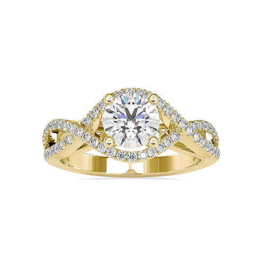 Infinity 1.05ct Round Lab Diamond Ring