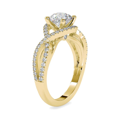 Infinity 1.05ct Round Lab Diamond Ring