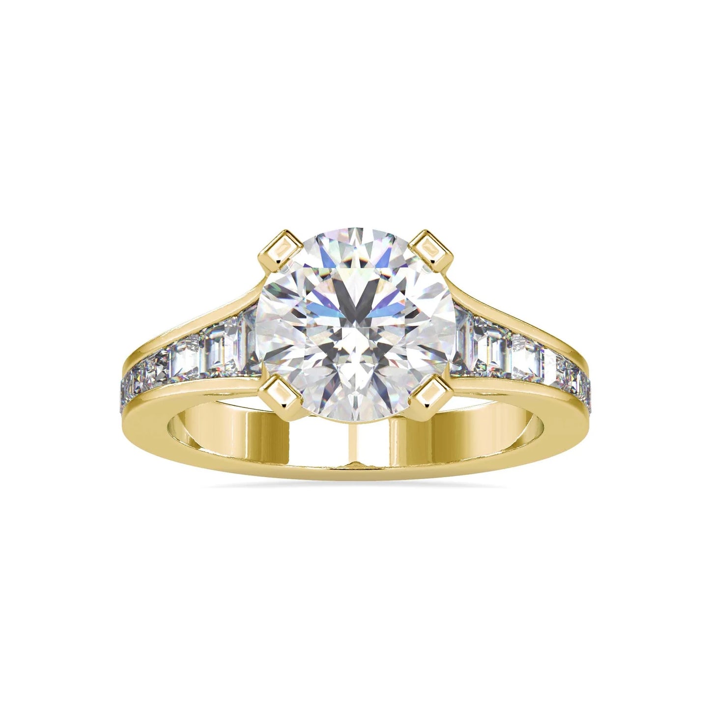 Excurse 1.5ct Round Lab Diamond Ring