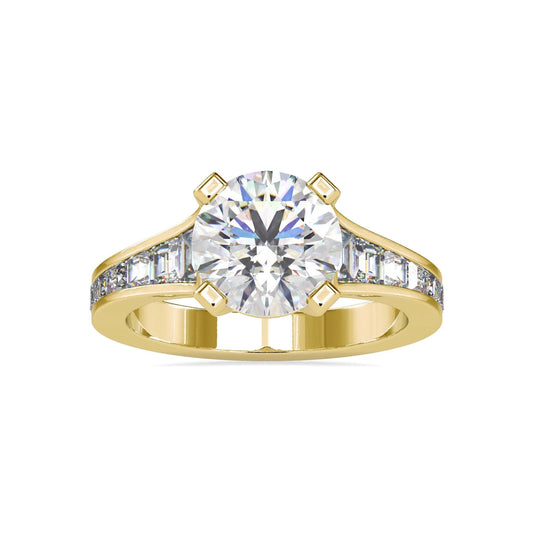 Excurse 1.5ct Round Lab Diamond Ring