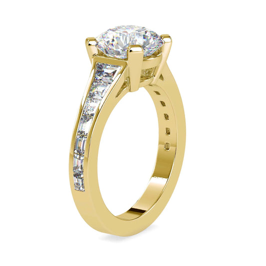 Excurse 1.5ct Round Lab Diamond Ring