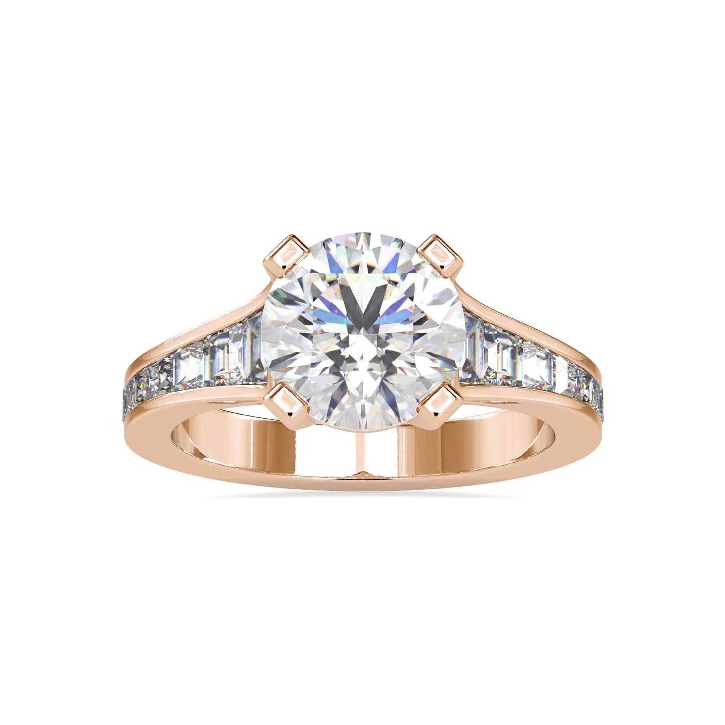 Excurse 1.5ct Round Lab Diamond Ring