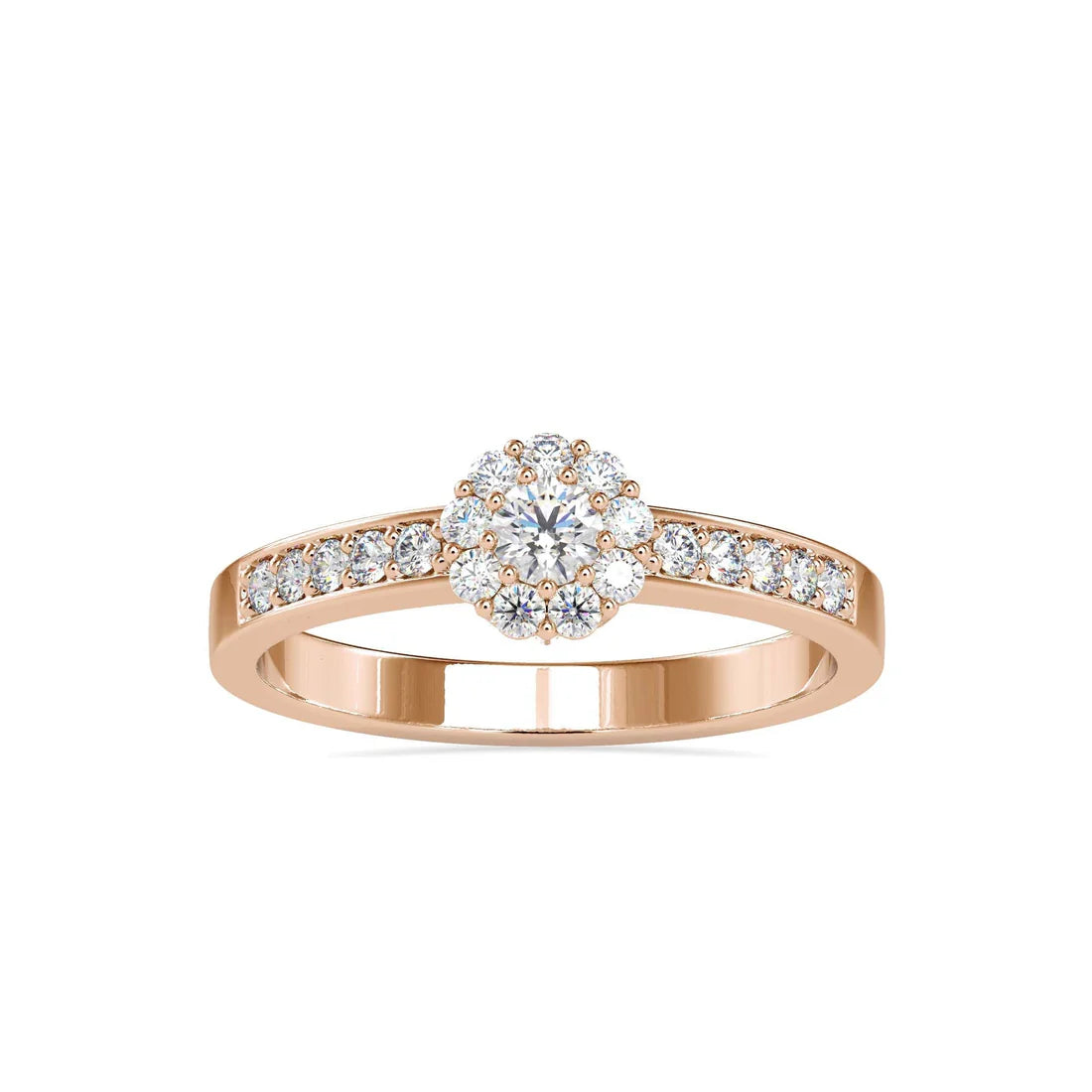 Nova 0.15 Pointer Halo Lab Diamond Ring
