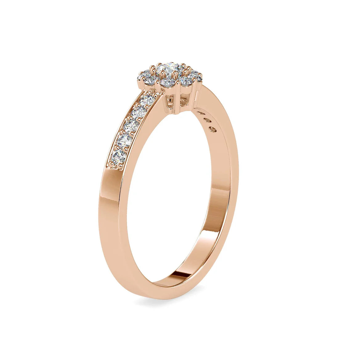 Nova 0.15 Pointer Halo Lab Diamond Ring