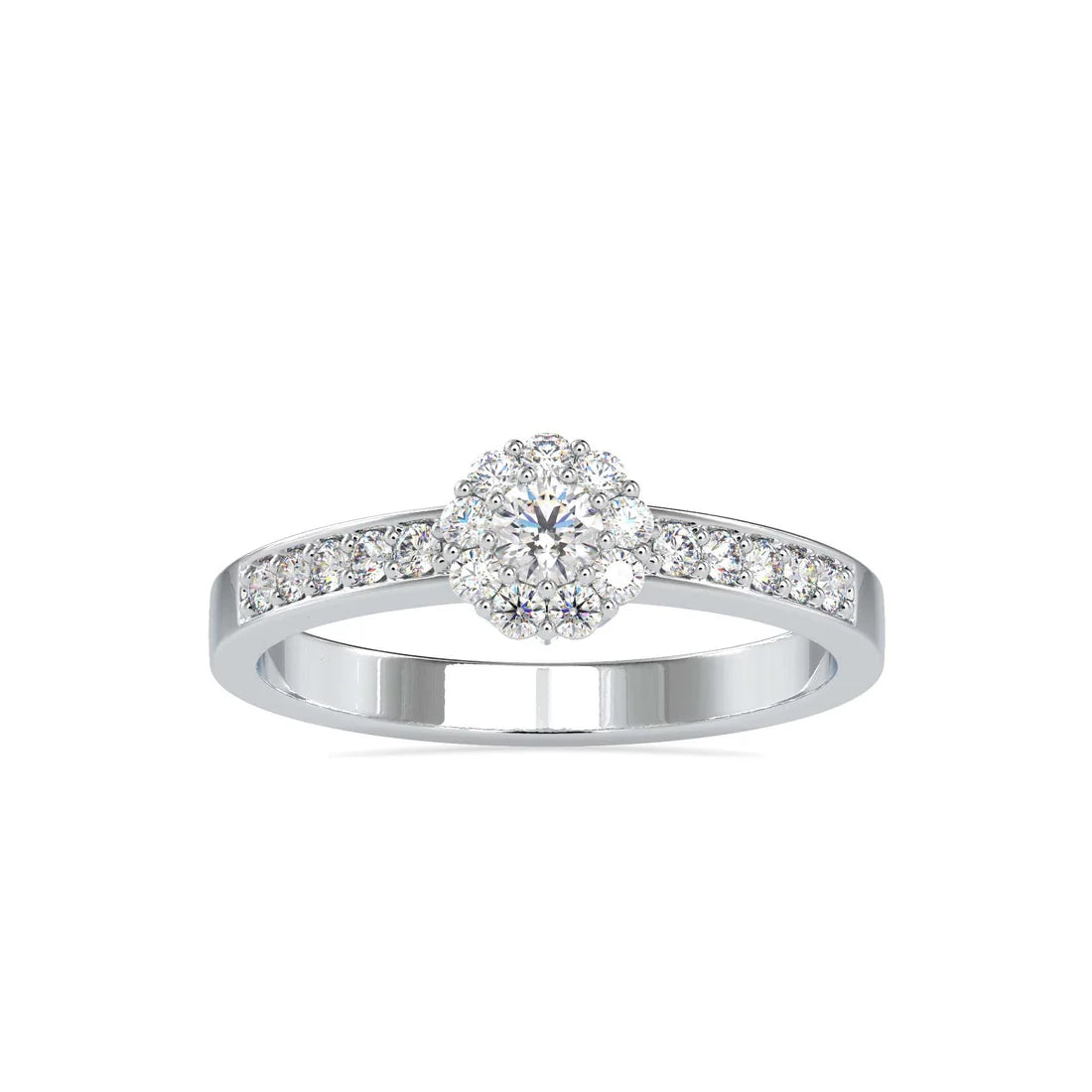 Nova 0.15 Pointer Halo Lab Diamond Ring