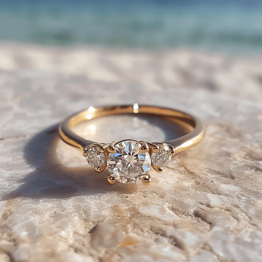 Arise Round Lab Diamond Ring