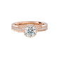 Jane 60 Pointer Round Halo Lab Diamond Ring