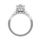 Jane 60 Pointer Round Halo Lab Diamond Ring