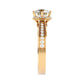 Jane 60 Pointer Round Halo Lab Diamond Ring