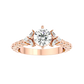 Impeccabile 0.70ct Round Lab Diamonds Ring