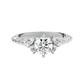 Impeccabile 0.70ct Round Lab Diamonds Ring