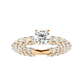 Brillar 50 Pointer Round Lab Diamond Ring