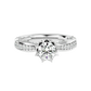 Floreale 50 Pointer Round Lab Diamond Ring