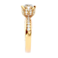 Floreale 50 Pointer Round Lab Diamond Ring