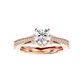Belza 50 Pointer Round Lab Diamond Ring