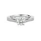 Belza 50 Pointer Round Lab Diamond Ring