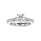 Belza 50 Pointer Round Lab Diamond Ring