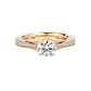 Belza 50 Pointer Round Lab Diamond Ring