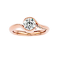 Golvend 69 Pointer Round Lab Diamond Ring