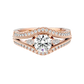 Auge 55 Pointer Round Lab Diamond Ring