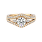 Auge 55 Pointer Round Lab Diamond Ring