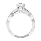 Infinitus 65 Pointer Round Lab Diamond Ring