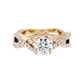 Infinitus 65 Pointer Round Lab Diamond Ring
