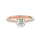 Classique 60 Pointer Round Lab Diamond Ring