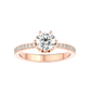 Classique 60 Pointer Round Lab Diamond Ring