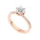 Classique 60 Pointer Round Lab Diamond Ring